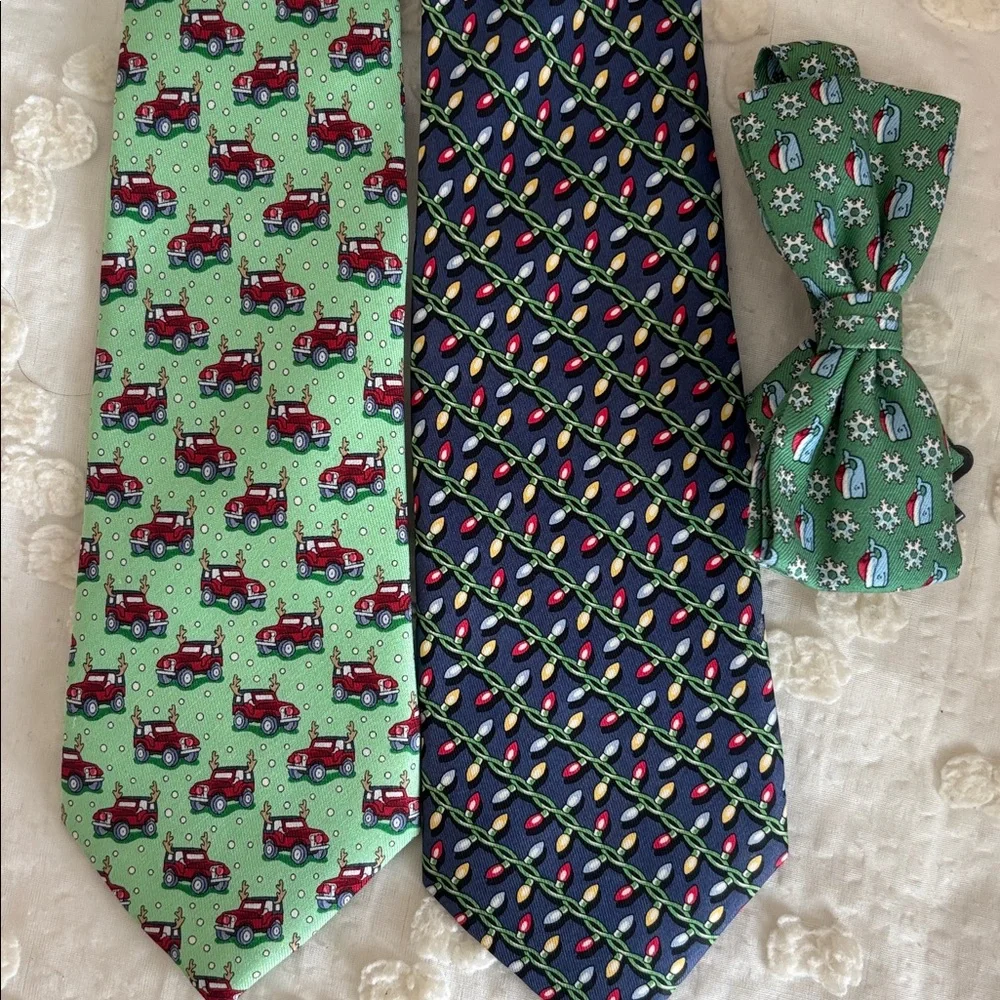 Vineyard Vines Holiday Kids Ties